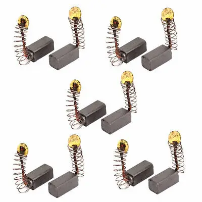 Balais De Charbon Moteur 6x8x14 Mm - Pour Outils Électriques, Perceuses, Moteurs - En Carbone Et Métal, Durables