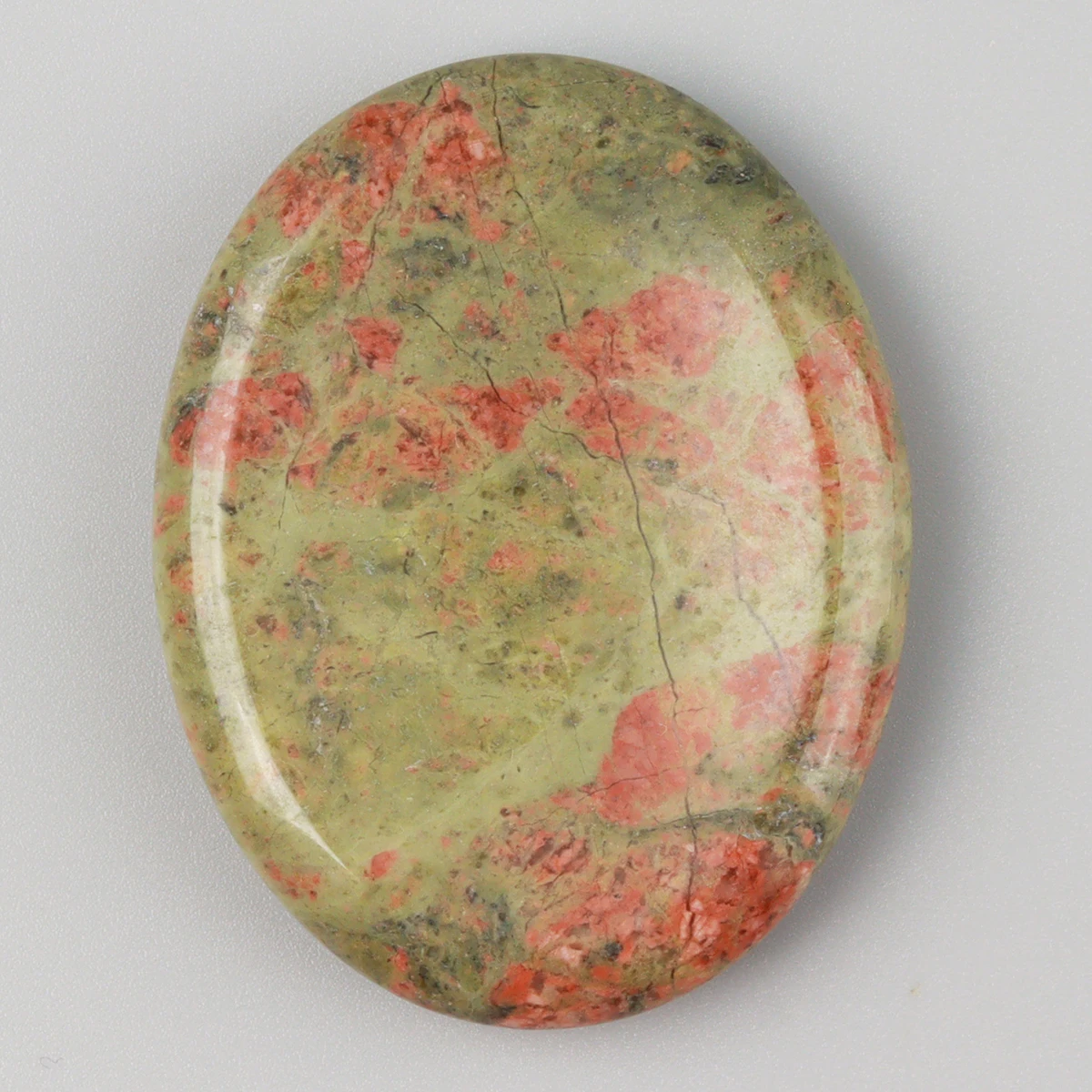 Jade Chakra Healing Palm Stone – Natural Crystal Quartz Worry Stone for Home Decor and Wellness