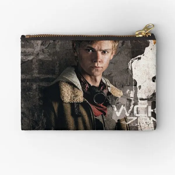 

Newt Maze Runner The Death Cure Zipper Pouches Small Cosmetic Coin Wallet Socks Storage Key Panties Women Men Pocket Packaging