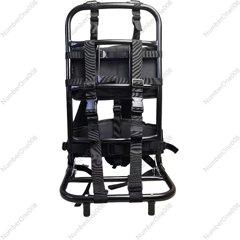 

Outdoor Back Rack/ Mountaineering Back Rack Aluminum Alloy Reinforced Folding Cup Rack/ Light Walking Travel Carrying Back Rack