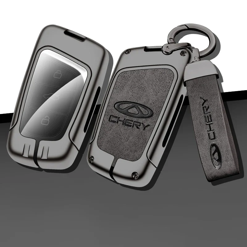 

Car Key Cover Case Shell Holder for Chery Arrizo 5 Little Ant QQ Protector Keychain Keyless Shell Set Bag Interior Accessories