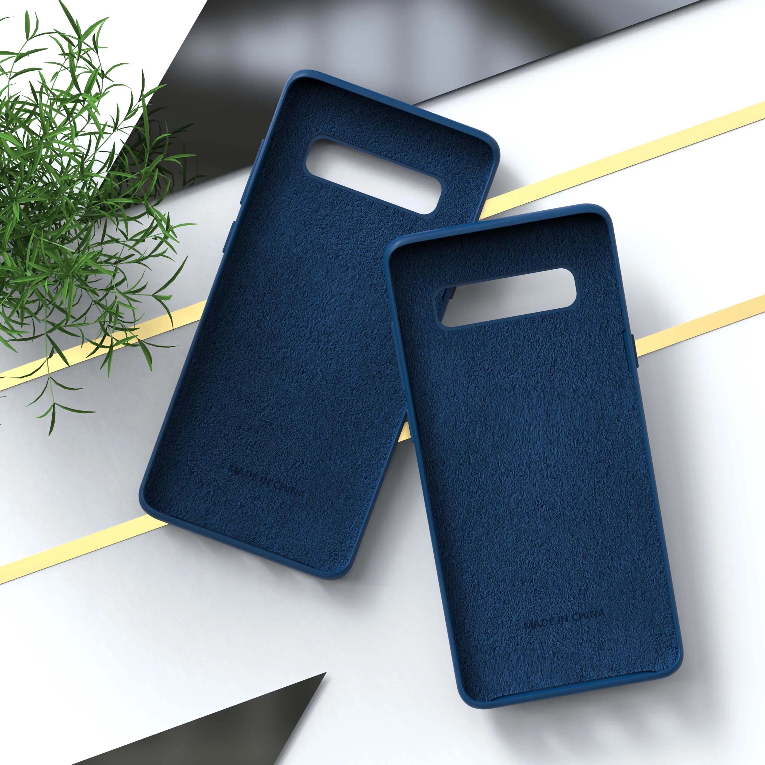 Liquid Silicone Soft-Touch Full Cover Phone Case