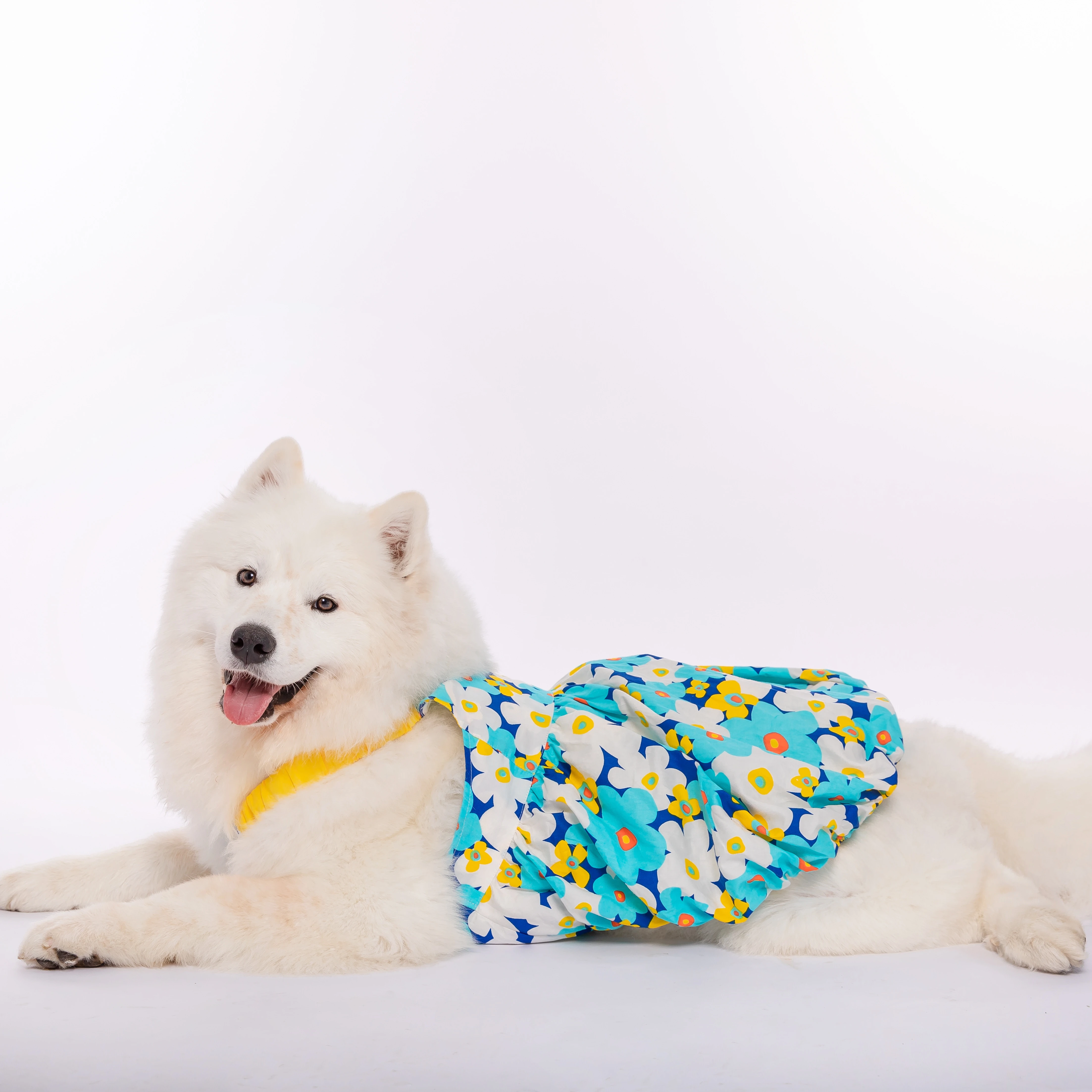 Soft Pet Dog Floral Dress - PeticaDeals