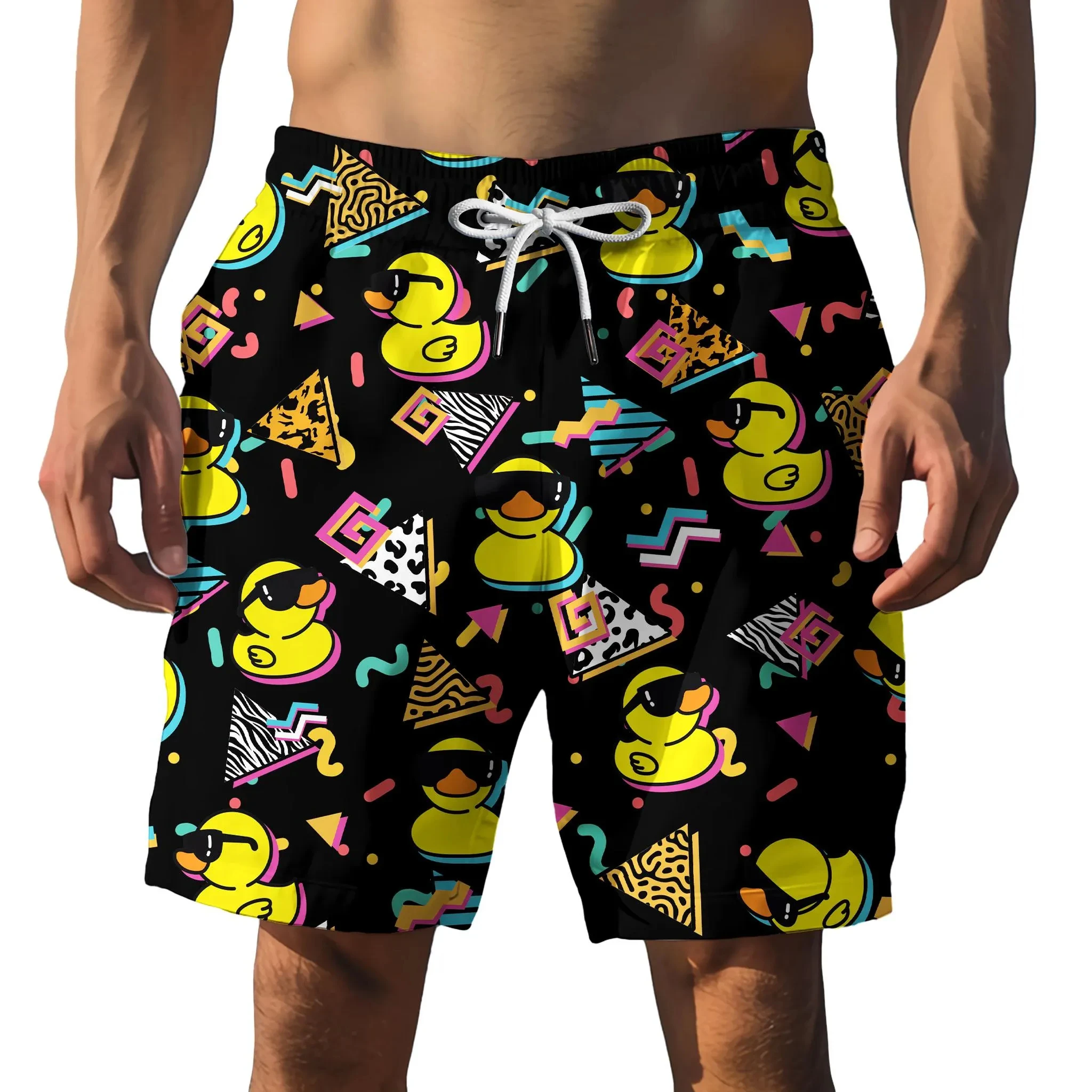 Men's Beach Shorts 3D Print Surfing Hawaiian Trunks