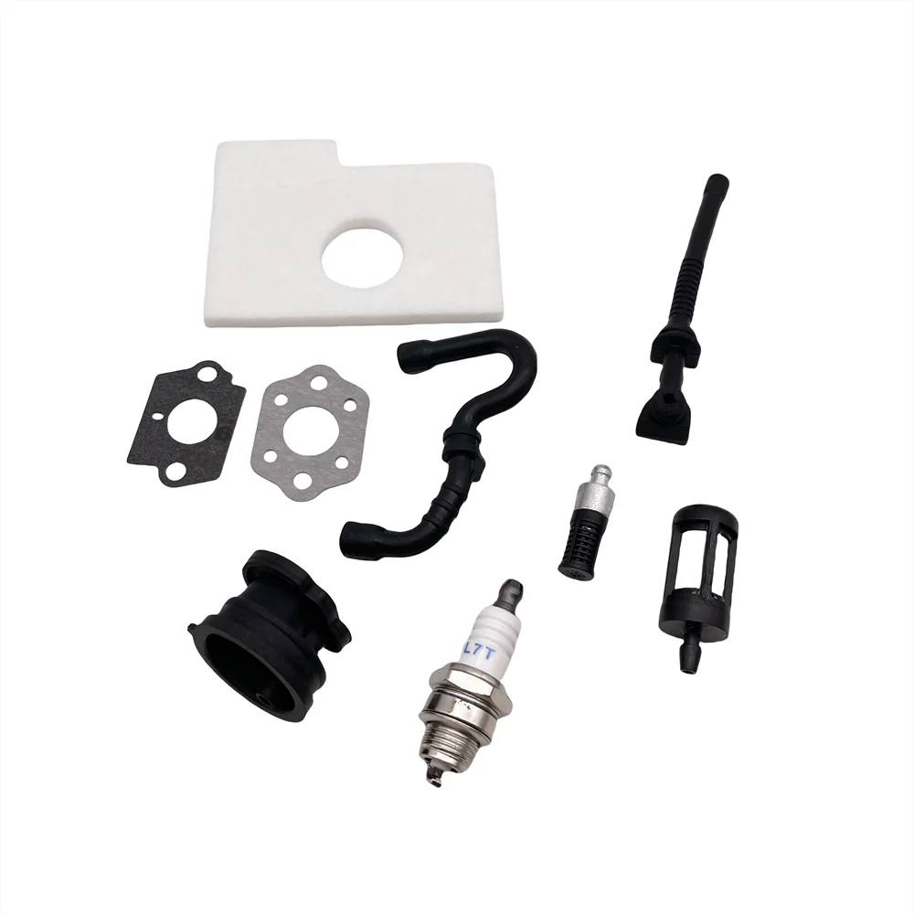 Air Filter Fuel Oil Line Filter Spark Plug Kit For Stihl 017 018 MS170 MS180 MS 170 180 Chainsaw Aftermarke Parts chainsaw filter kit