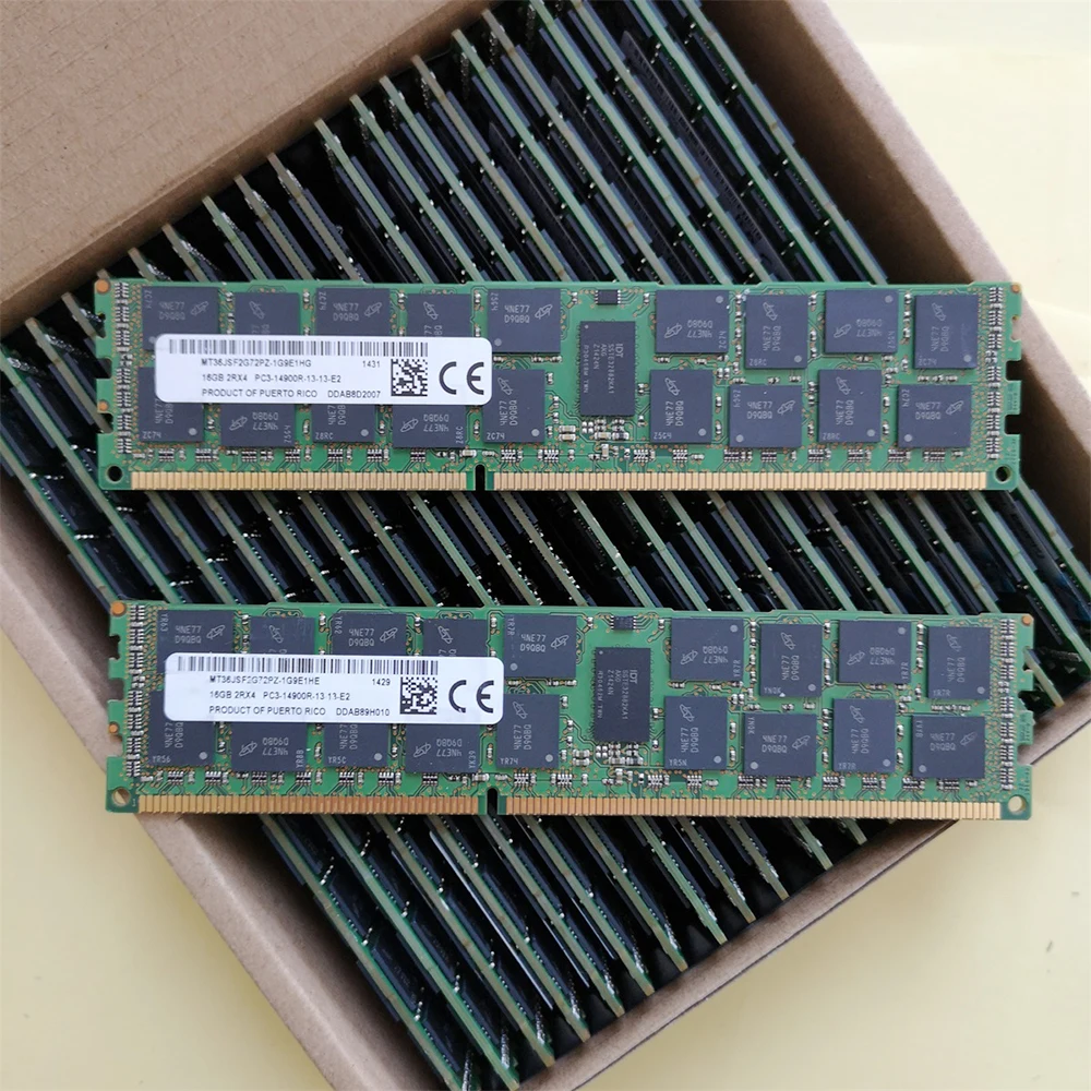 1 Pcs For MT Memory 16G 16GB 2RX4 DDR3 PC3-14900R 1866 RAM MT36JSF2G72PZ-1G9E1 5 1 Pcs For MT Memory 16G 16GB 2RX4 DDR3 PC3-14900R 1866 RAM MT36JSF2G72PZ-1G9E1 - Image 3