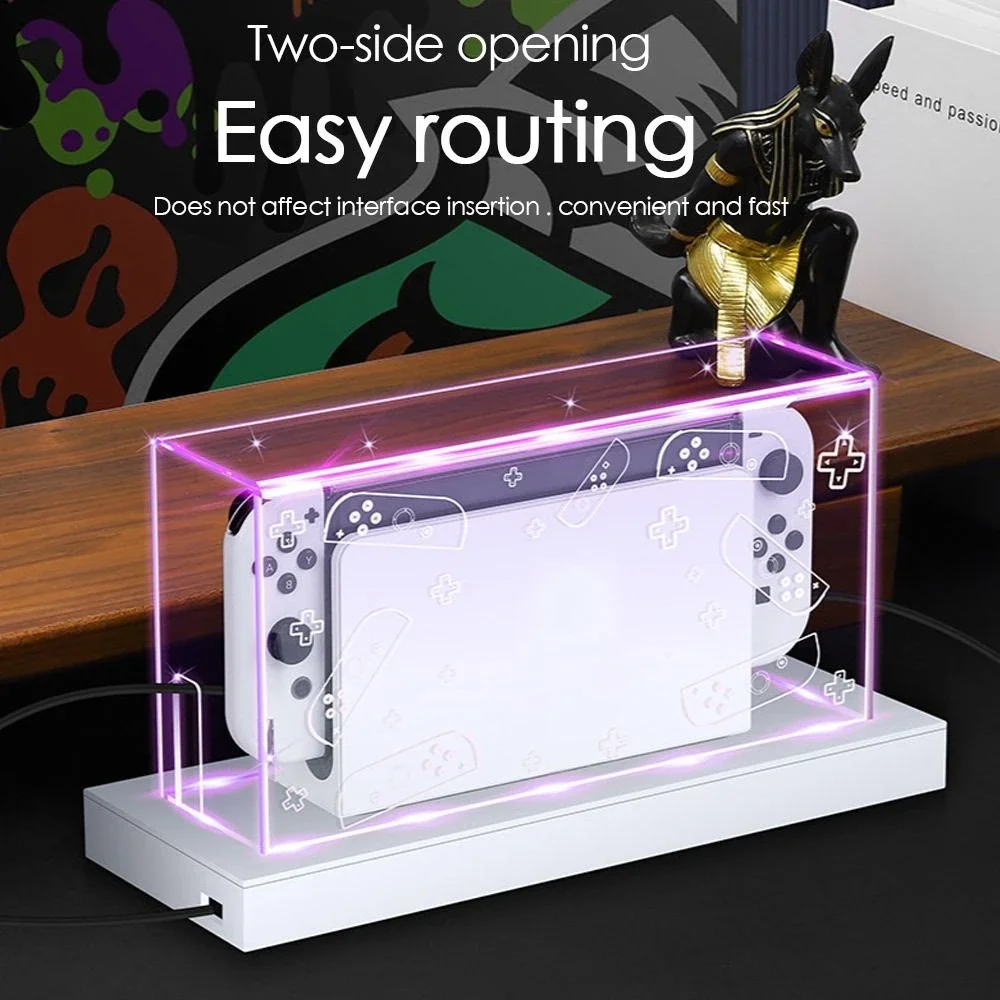 Nintendo Switch/OLED スイッチ用ダストカバー アクリルホスト