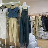 Korean Style Washed Denim Wide Strap Onesie Women's Spring Summer New Slimming Versatile Floor-Length Overalls Women's Jeanswear - Image 4