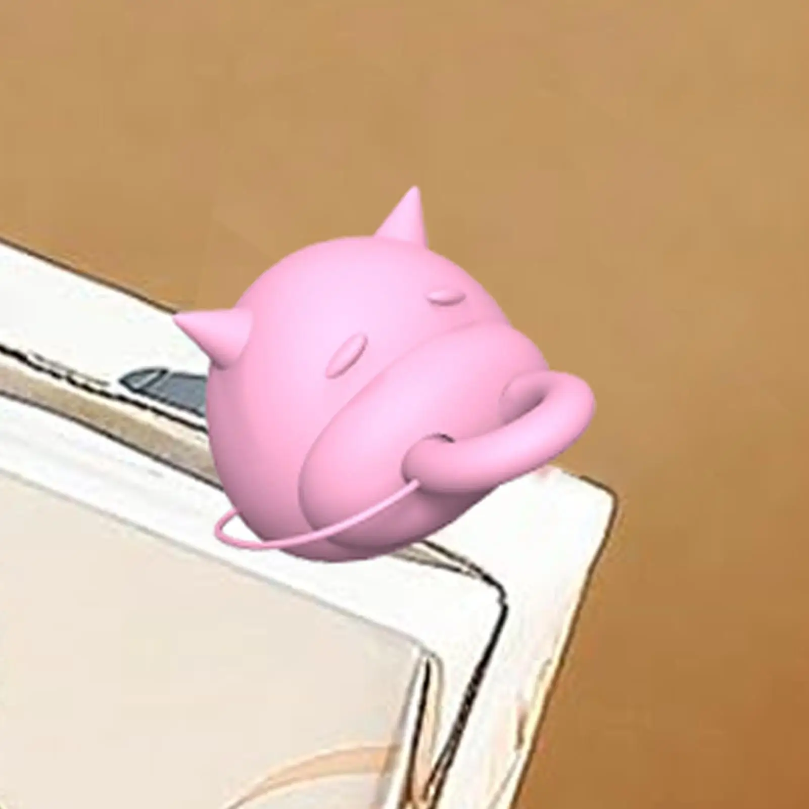 Milk Bottle Dispenser C-aps Bottle Covers Cow-Shaped Leak-Proof Silicone 3D Printing Cover Milk Box Lid Drink lid sealing cap