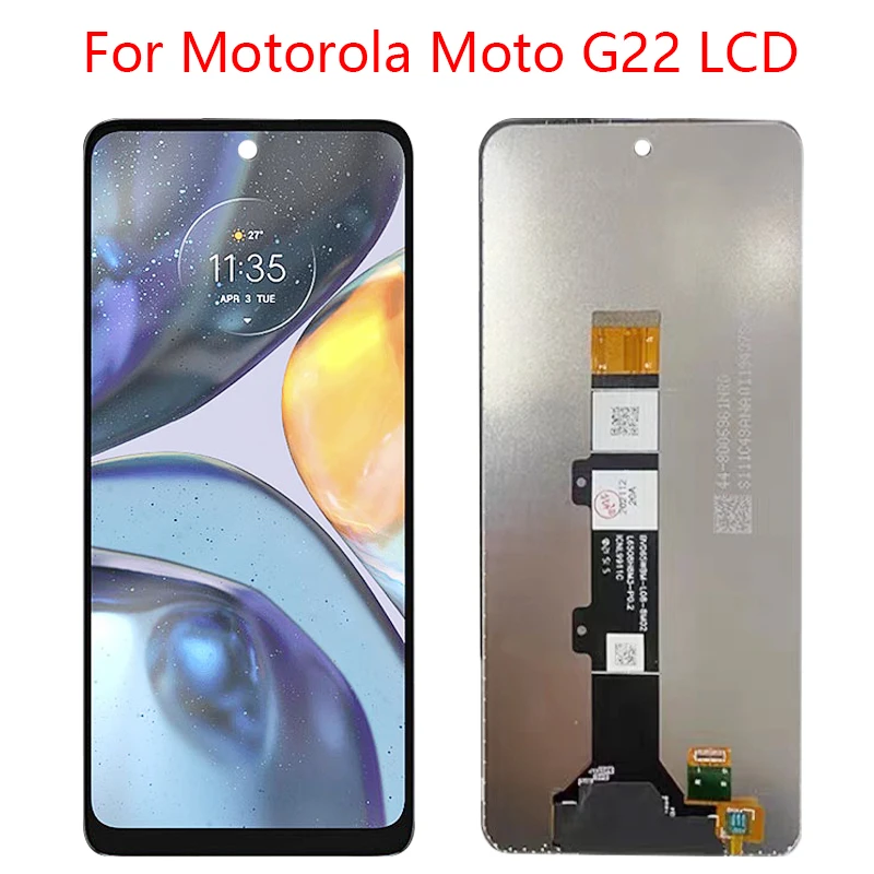 

6.5" For Motorola Moto G22 LCD Touch Screen Sensor Digiziter Assembly Replace For Motorola Moto G22 LCD Display