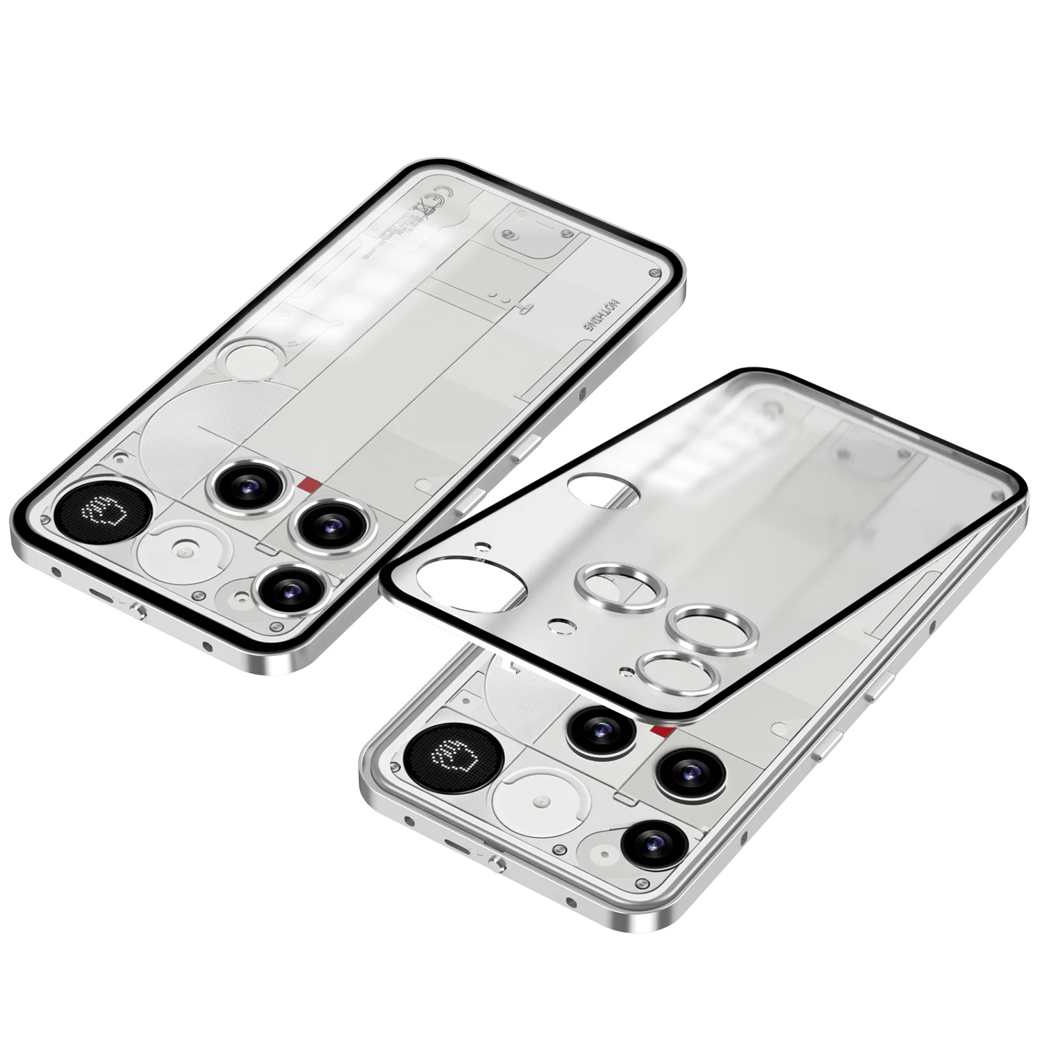 Shockproof Metal Case - Aluminium Alloy Matte Bumper Cover