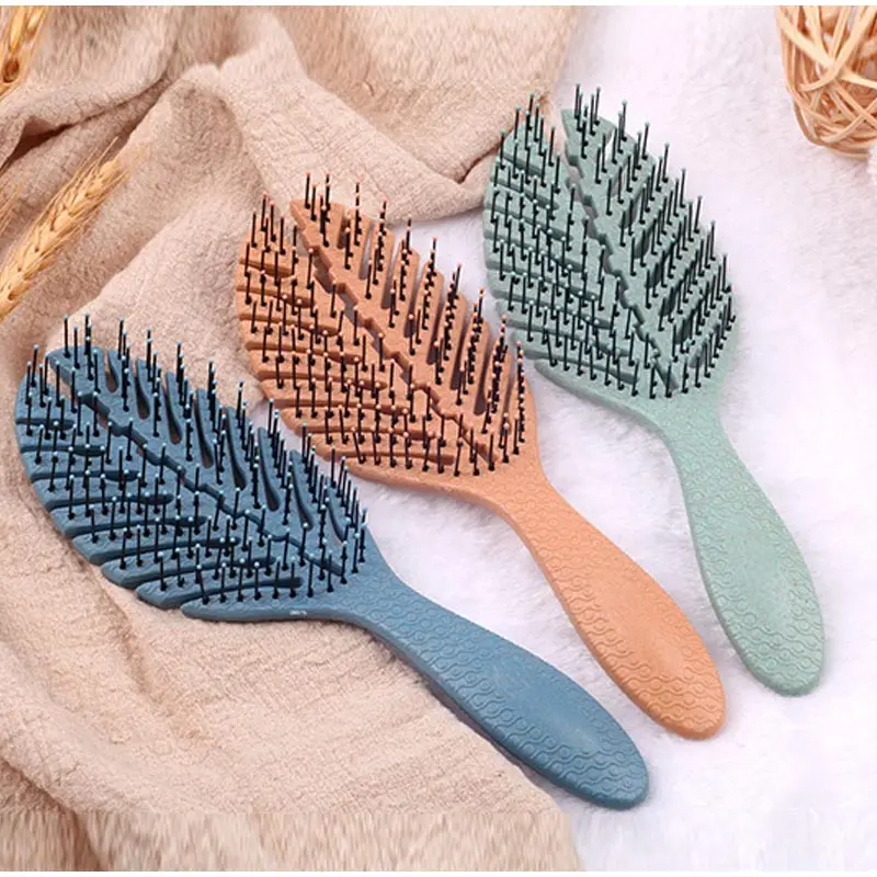 Women Massage Comb Scalp Japan Cute Smooth Wet  Dry Curly Comfortable Detangling  Men Salon Styling Profession Barber Tools