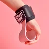 1Pair Cowhide Gym Gloves Pull-up Lifting Gymnastic Crossfit Anti-Skid Belt Wraps Support Palm Protection Pad Gloves For Women 6