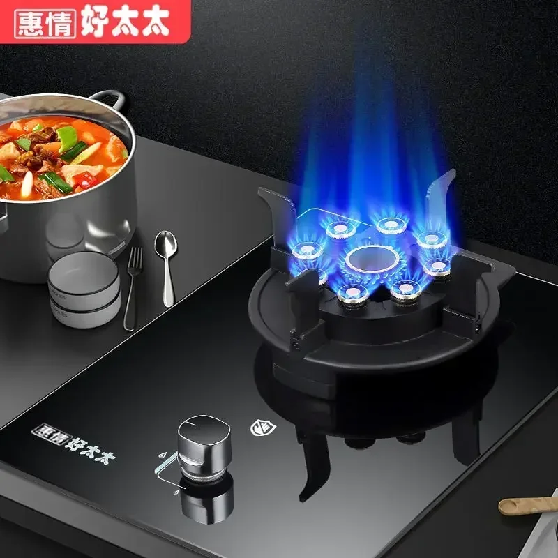 

Single Stove Household Liquefied Gas Embedded Gas Stove Natural Gas Fierce Fire Single Stove Stoves Table Kitchen Hob