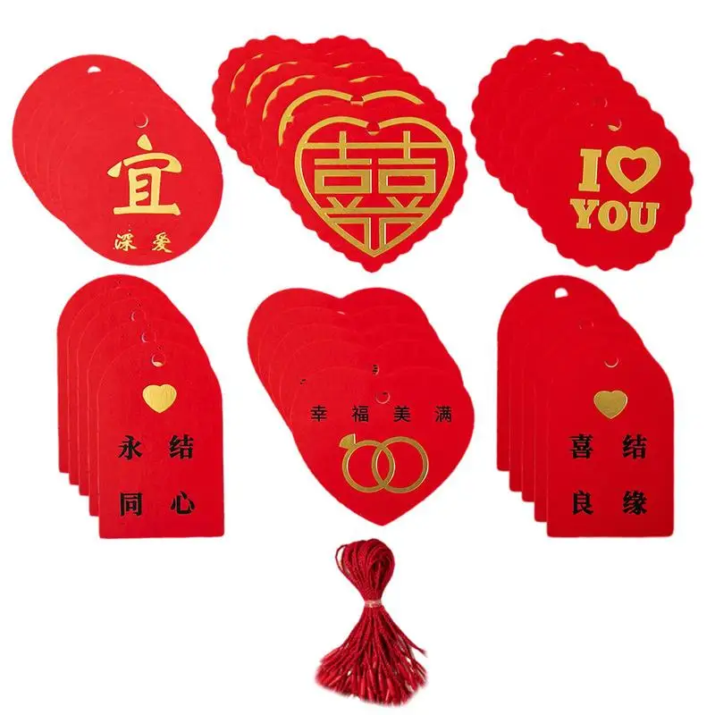 

Chinese New Year Fortune Tree Decoration Pendant Spring Festival Ornaments Gift Card Red Hang Tag Spring Festival Ornaments Luck