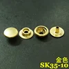Japan YKK Copper Snap Buttons, O-shaped Spring Buckles, Copper Snap Handmade Leather Accessories 6
