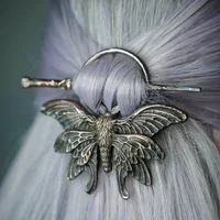 Metal Hairpin Nordic Style Headdress Gothic Punk Hair Sticks Hair Accessories Women Hair Sticks Fashion Girl Accessoire Headwear