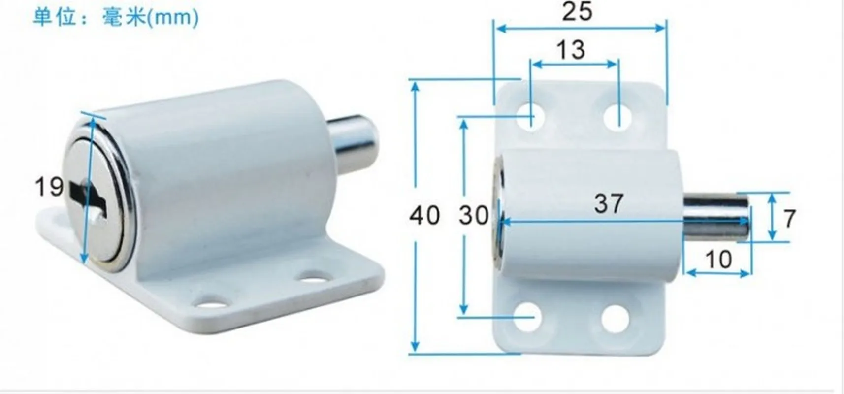 Aluminum Alloy Window Lock, Shift Lock, Child Safety, Anti-theft, Push-pull Door and Window Installation-free door jammer