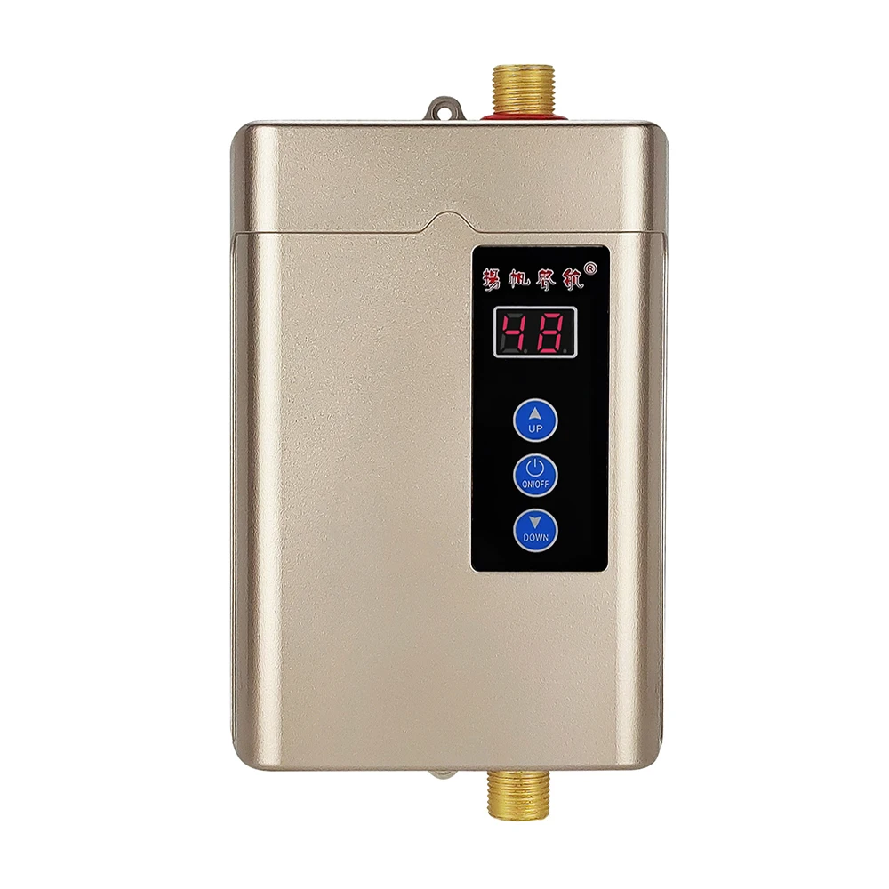 110V/220V 4000W Household Mini Electric WaterHeater Tankless Instant Water Heater Heating Machine Water Heater 50 - 60HZ