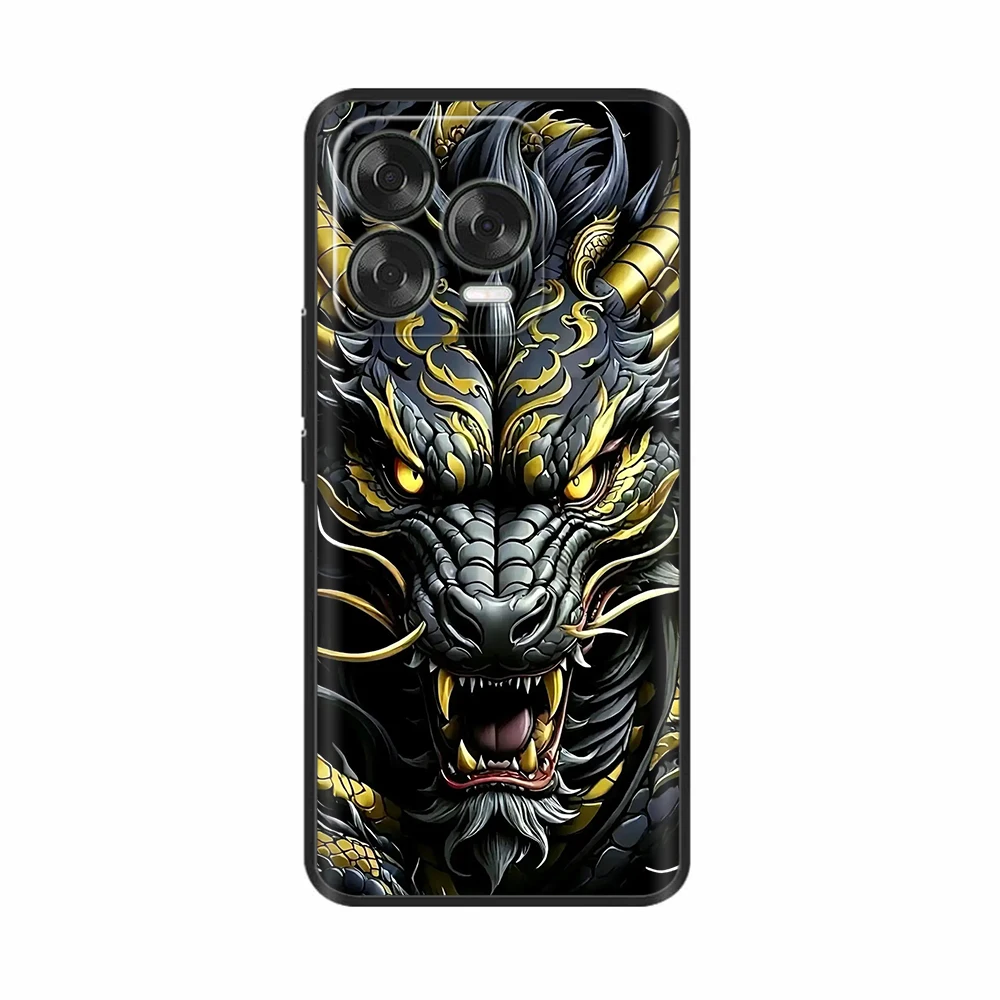 Colorful Flowers Pattern Soft TPU Silicone Phone Case Cover