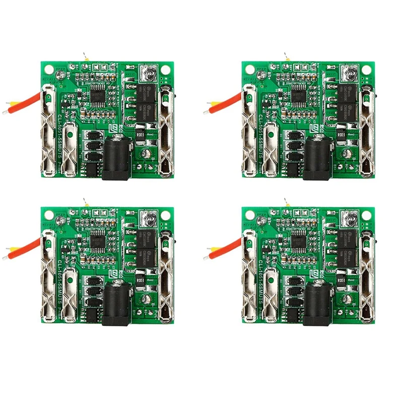 

4X 5S 18/21V 20A Battery Charging Protection Board Lithium Battery Protection Circuit Board BMS Module For Power Tools 1