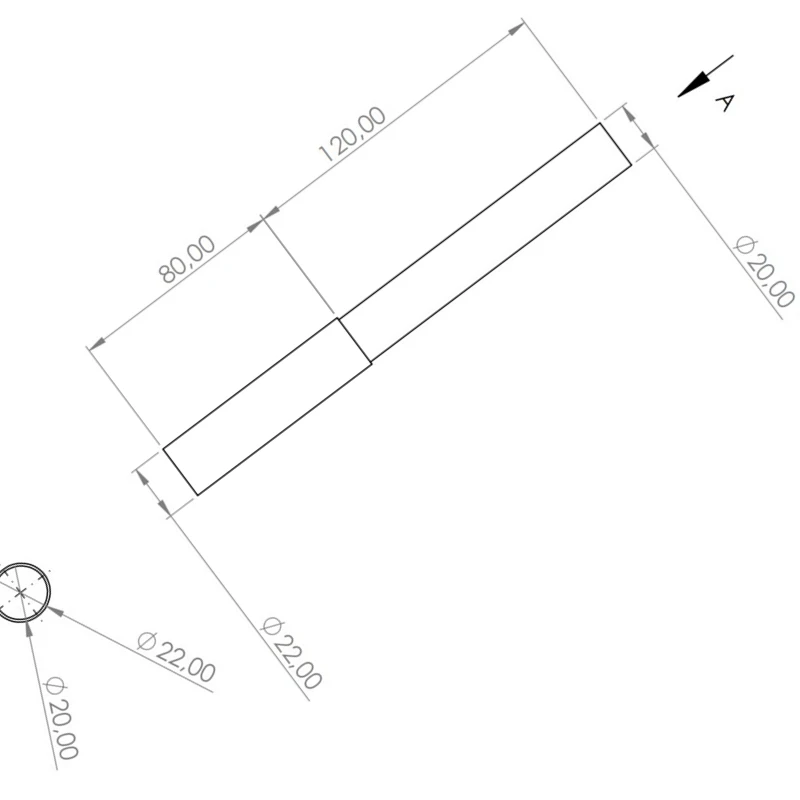 Albero Personalizzato Per La Perdita Di Trazione Sim Racing Motion Rig