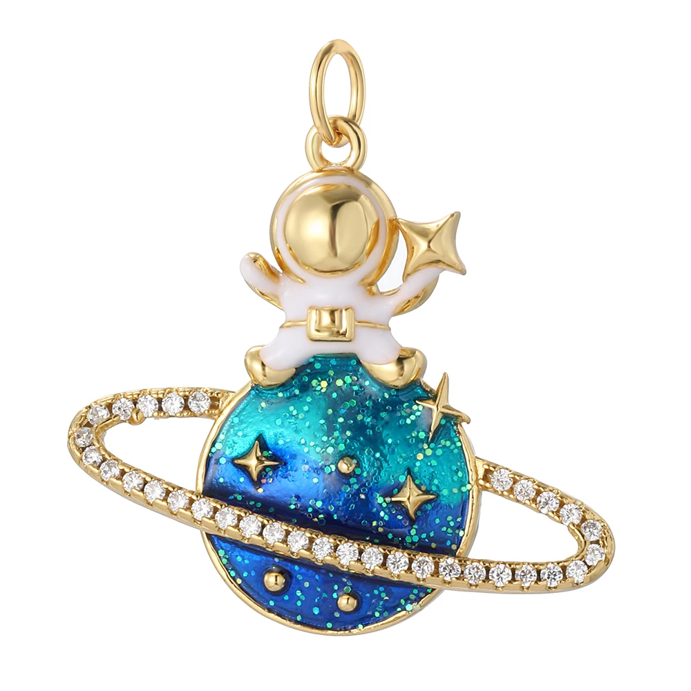 Cute Shell Dog Heart Enamle Pave CZ Charms for Jewelry Making Supplies Diy Bracelet Necklace Earrings Gold Color Accessories enamel charms