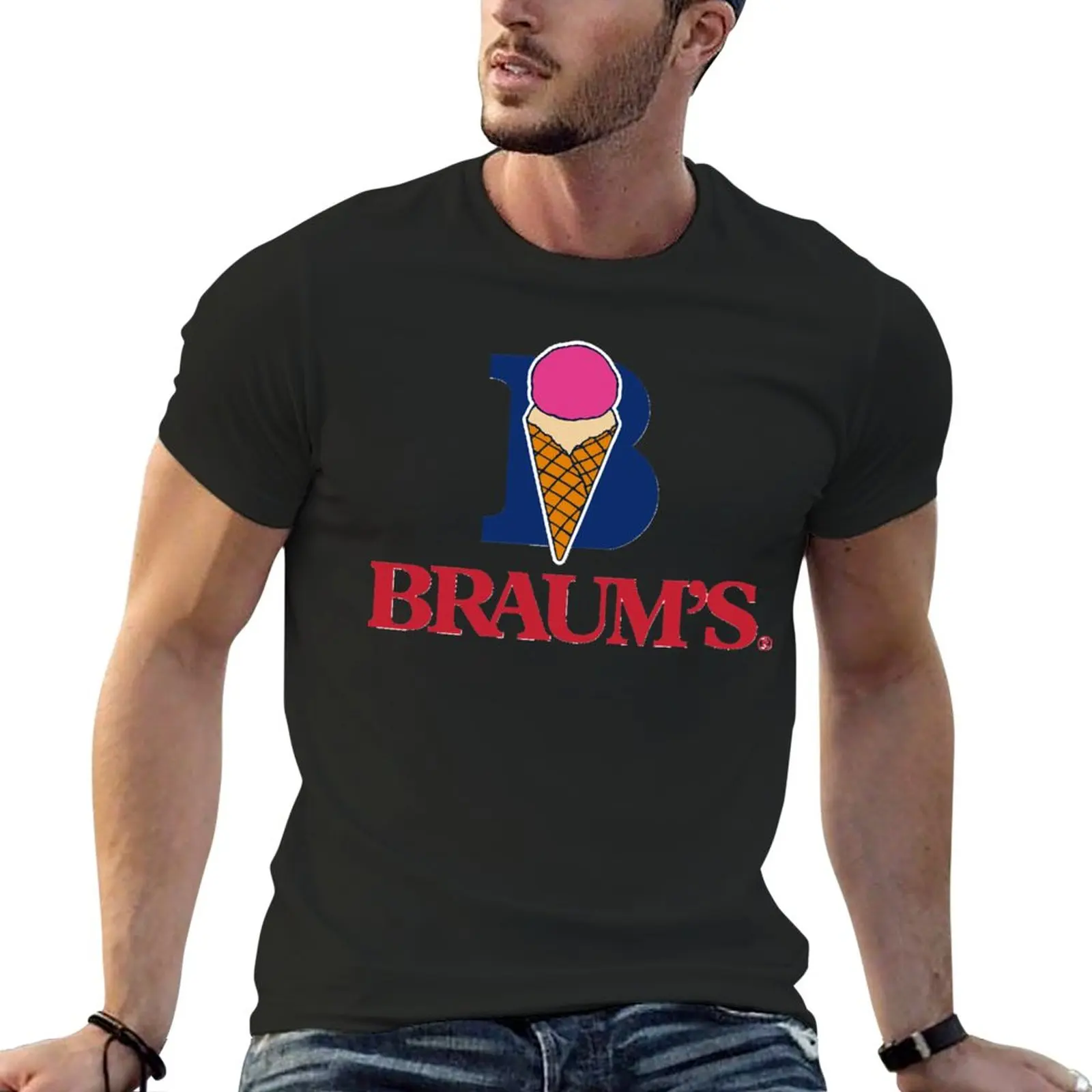 

New BEST SELLER Braums Logo Merchandise T-Shirt T-shirt short hippie clothes kawaii clothes men clothing
