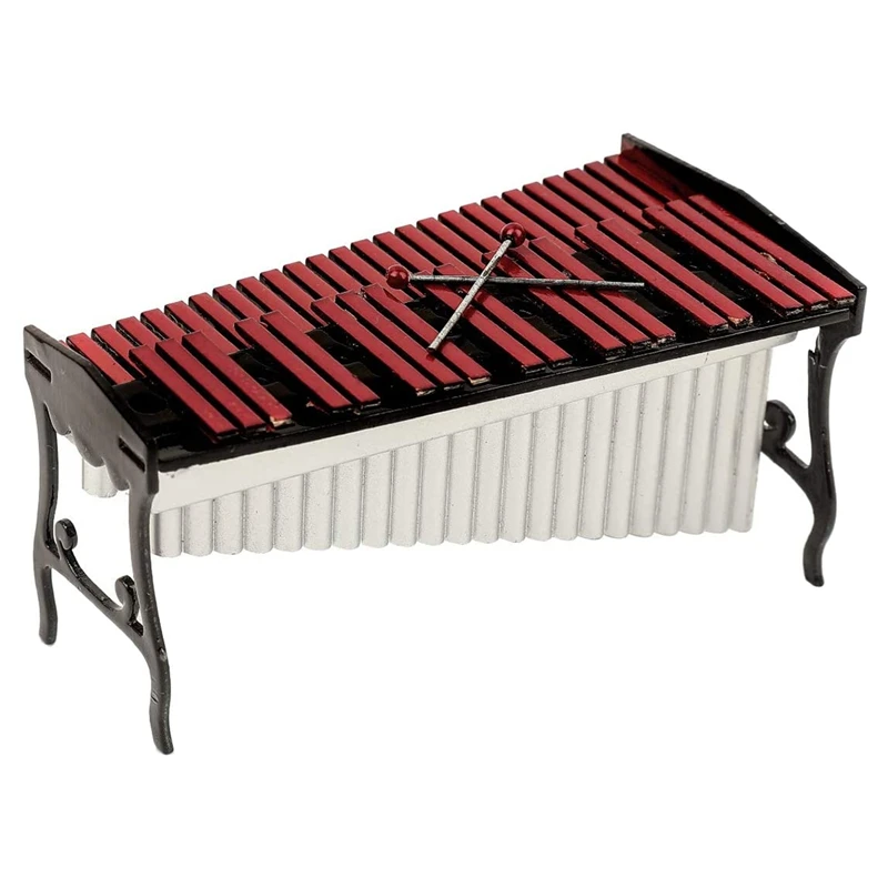 

HOT-12Cm миниатюрный ксилофон, модель ударного мини-музыкального инструмента с черной кожаной коробкой