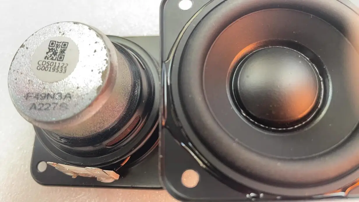 GHXAMP For JBL 2.25 inches 55mm*59mm Neodymium full frequency speaker long stroke large voice Powerful Bass 3ohm 20W F49N3A 2PCS