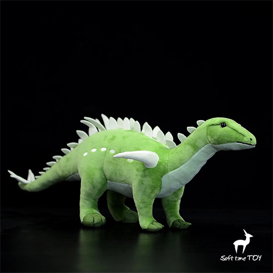 

Kentrosaurus высококачественный аниме милый динозавр плюшевые игрушки Юрского периода реалистичные животные имитация Мягкая кукла Kawai игрушка