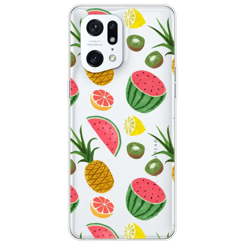 Transparent Soft TPU Silicone Phone Case with Clear Bumper - Lovely Design