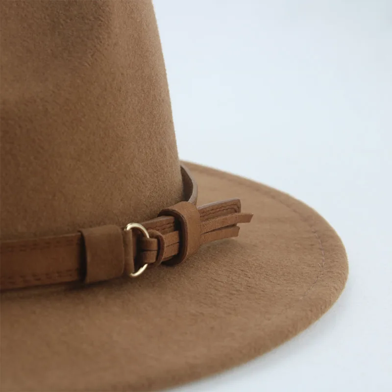 Felt Hat Autumn Winter Wool Cap 