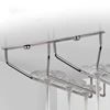 New Red Wine Glass Goblets Hanger Rack Upside Down Stemware Home Bar Pub Holder Stainless Steel Shelf Organizer Dish Rack 5