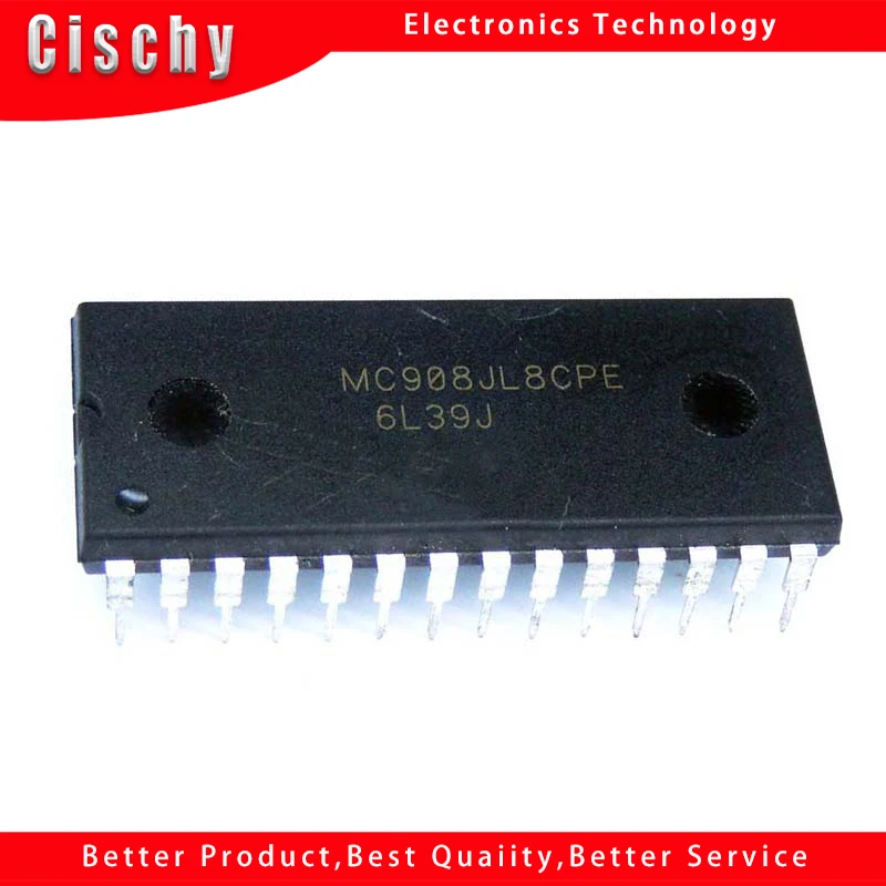 1 pcs/lot MC908JL8CPE MC908JL8CPE MC908JL8CP MC68HC908 MC908 DIP 28 En ...
