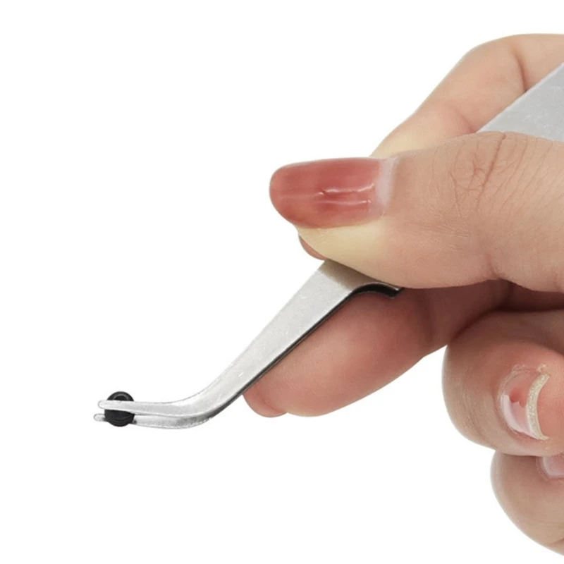 3Pcs Anti Static Tweezers Stainless Steel Maintenance Repair Tool Set Anti Static Model Making Tool Hand Set