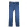 100% Cotton Mens Casual Jeans Pants Spring Autumn Male Long Blue Straight Denim Overalls Casual High Quality Reagular Fit Jeans 3