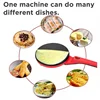 NEW2024220V Electric Cake Maker Pizza Pancake  Non-stick baking tray cake maker Cake pan maker 6