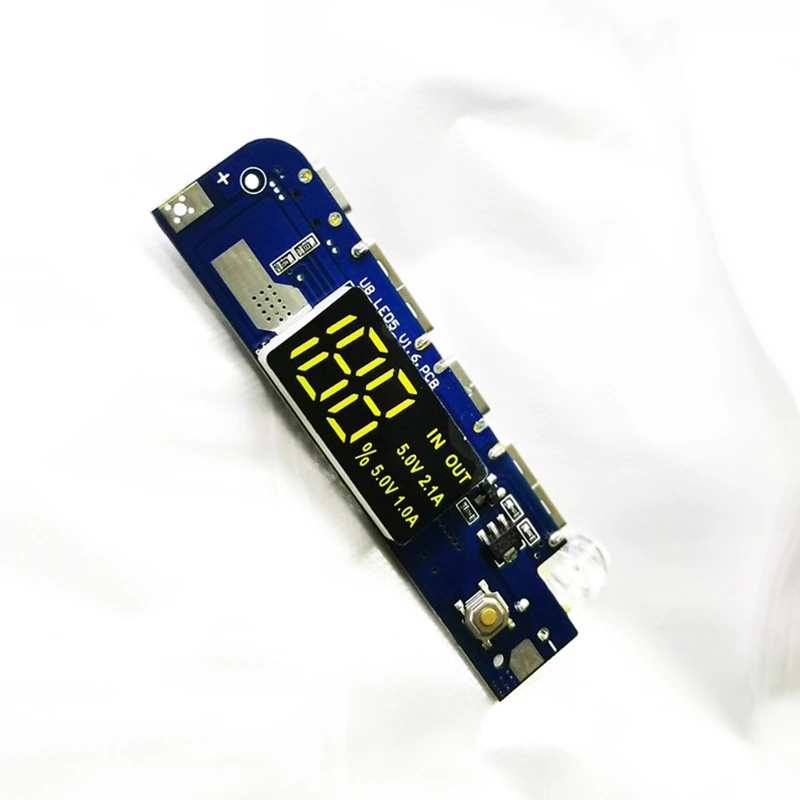 Power Bank Motherboard DIY Mobile Tablet Power Motherboard Circuit Board 3.7V 5V 2A