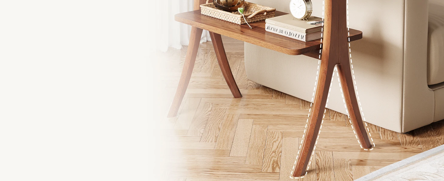 Tribesigns narrow side table