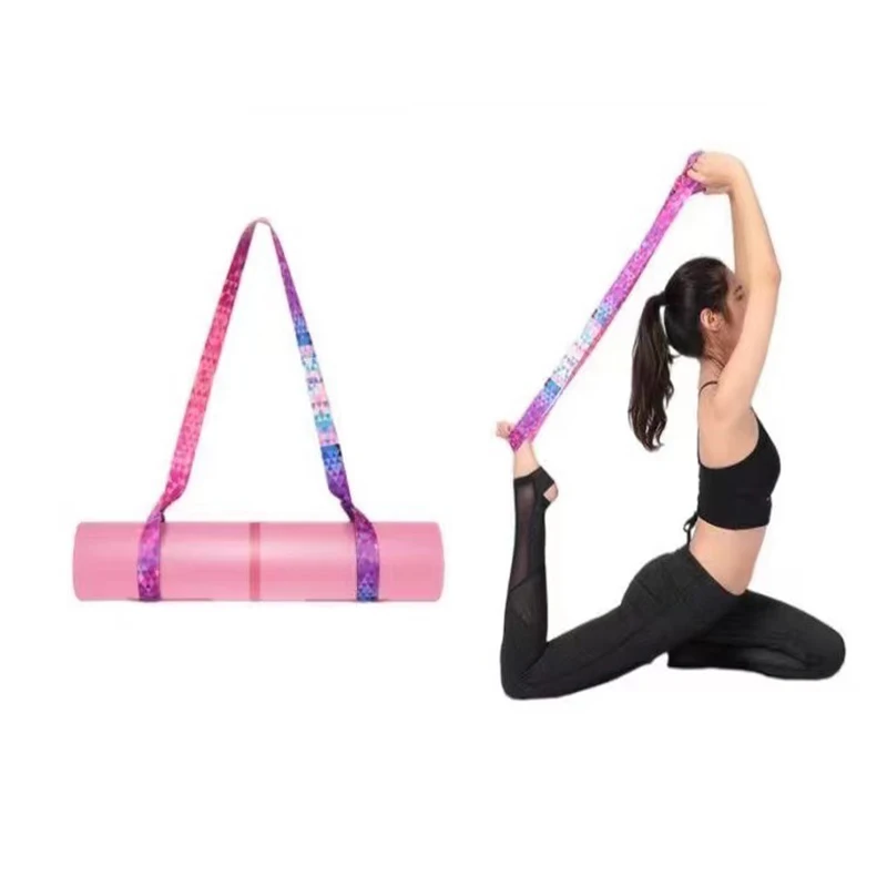 Yoga Mat Bundle Rope Adjustable Strap Stretch Fixed Portable Storage Items Sports Fitness One Strap Multi-Use Stretching