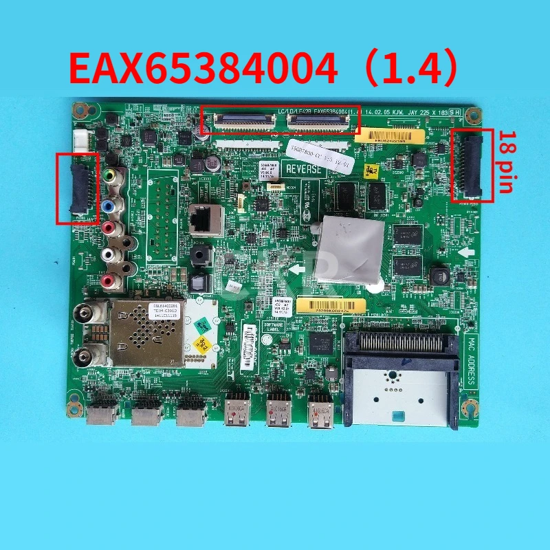 오리지널 55GB7800-CC 42/47GB6500-CA 50GB5800 메인보드 EAX65384004(1.4)스크린
