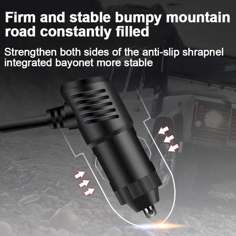 Car One Tow Four Multi-function Car Adapter Multi-plug USB Mobile Phone Charger 12-24V Model General