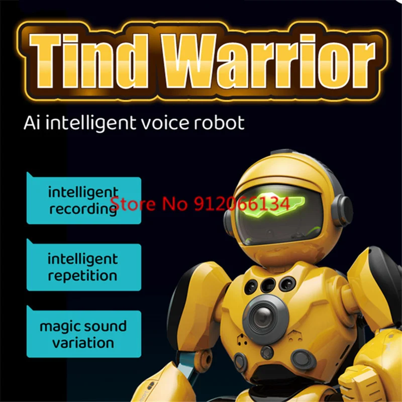 Kids Smart Early Education RC Robot 2.4Ghz Gesture Sensing Recording Repeating Smart Programming Remote Control Electric Robot 2