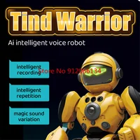 Kids Smart Early Education RC Robot 2.4Ghz Gesture Sensing Recording Repeating Smart Programming Remote Control Electric Robot 2