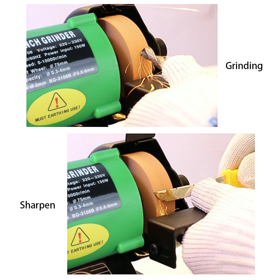Multifunctional Desktop Sander Mini Carving Machine Knife Grinder Carving Pen for Wood Jade Polishing Grinding 150W