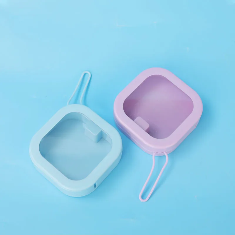 1PC Jewelry Organizer Portable Travel with Push Box Hair Accessories Cosmetics Organizer Multi-function Desktop Organizer Box