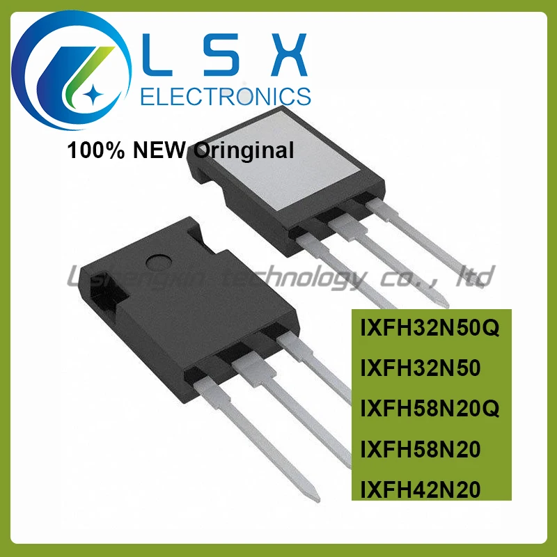 

New/5pcs IXFH32N50Q IXFH32N50 IXFH58N20Q IXFH58N20 IXFH42N20 Imported Original In Stock Fast Shipping Quality guarantee