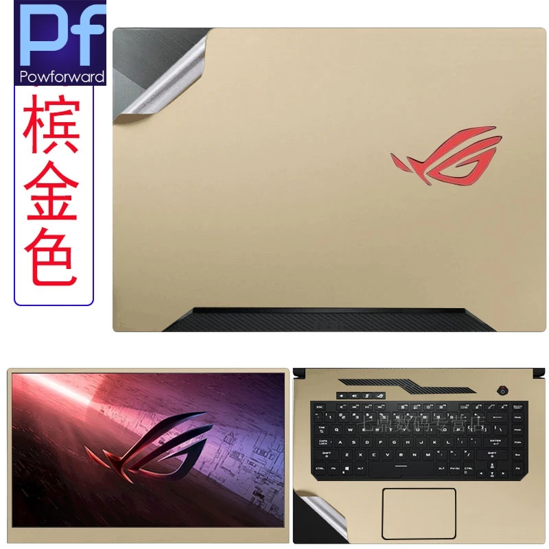 For Asus Rog Zephyrus G15 Ga502i Ga502 Iu Iv Ga502d Du Ga502gu Full Body Bubble Free Laptop Vinyl Decal Cover Sticker