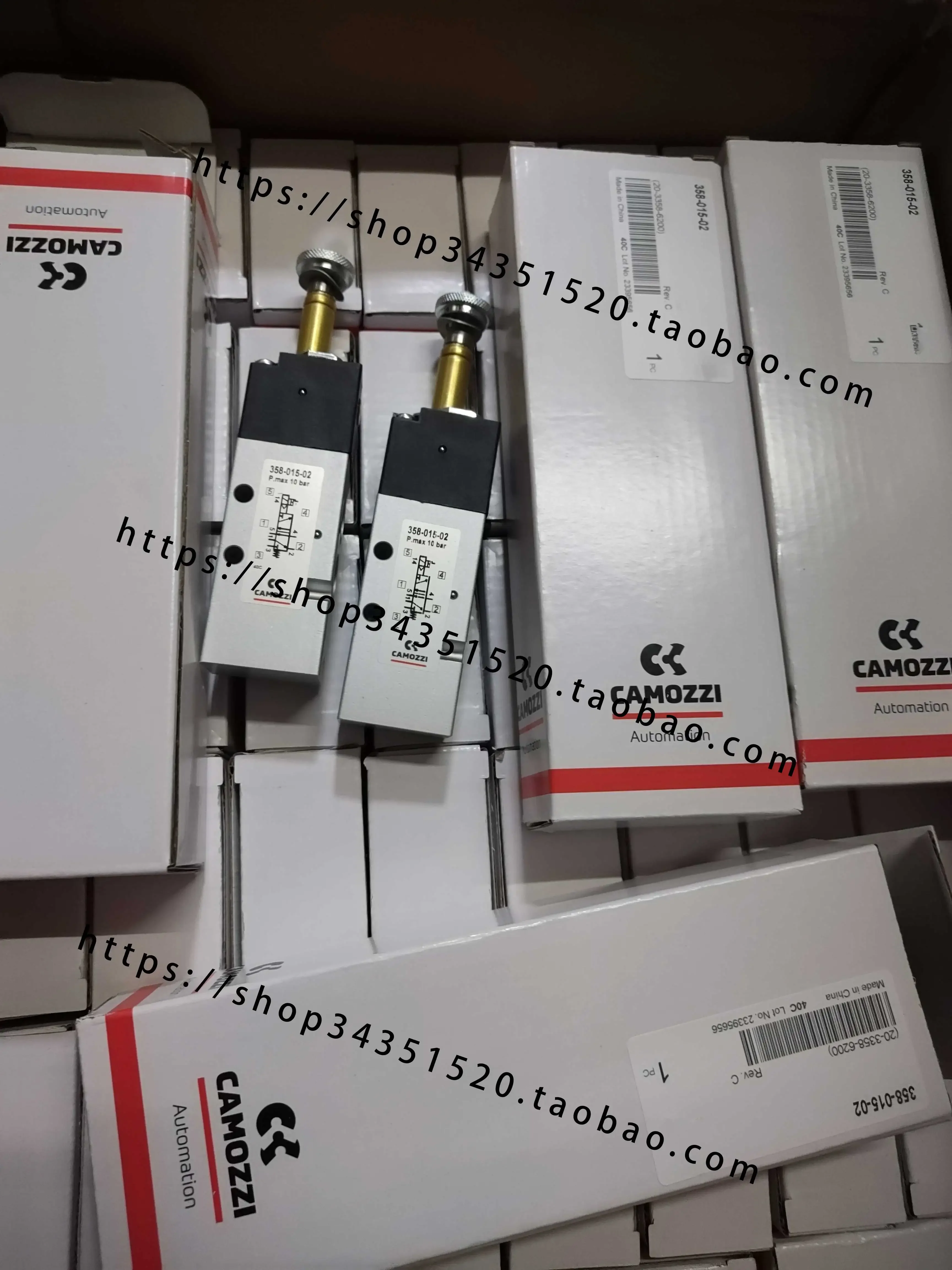 

Customized Camozzi Solenoid Valves 358-015-02, 358-011-02, 378, 368, 16